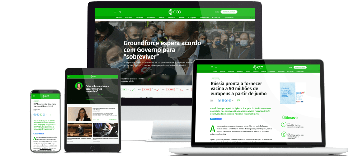 Experiencie o ECO Premium em qualquer dispositivo